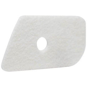 Husqvarna filter airbox label closeup shows authentic OEM part details and compatibility