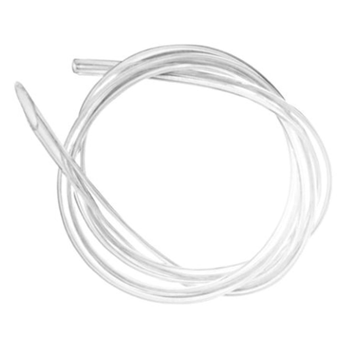 Husqvarna fuel-line installation diagram helps accurate routing during replacement.