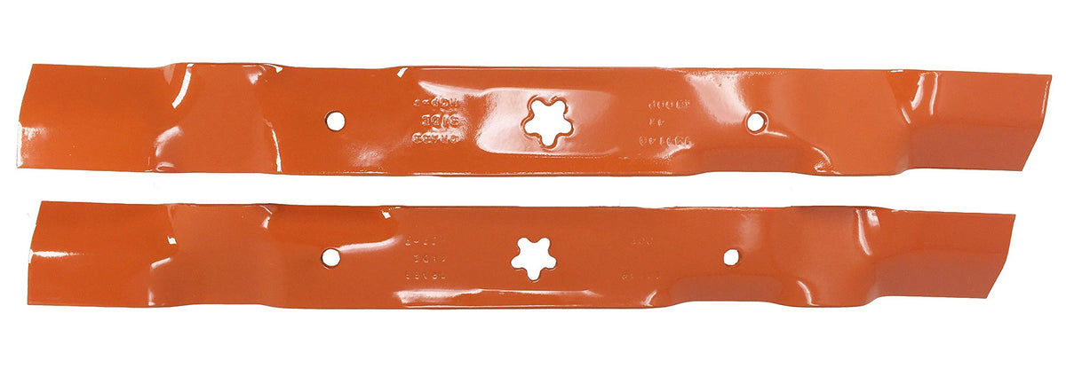 Husqvarna HU42 mulch kit plate directing clippings for even coverage.