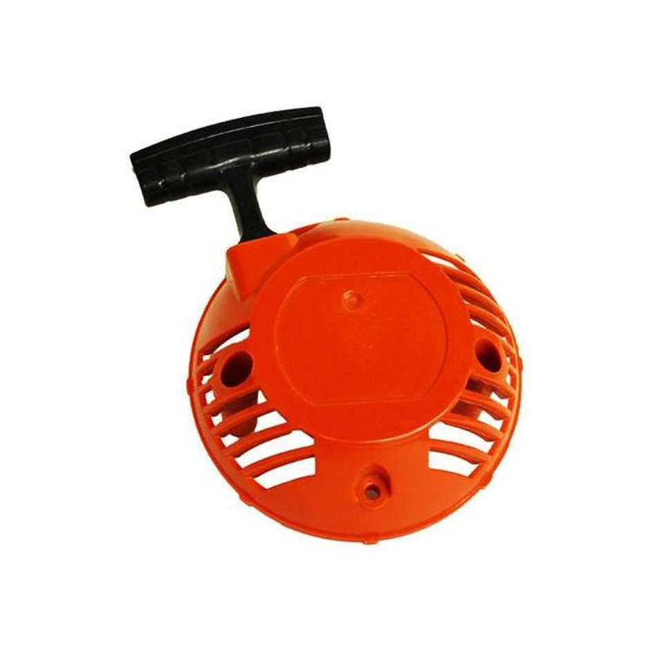 Husqvarna 579063101 recoil starter assembly close-up for easy pull-start replacement