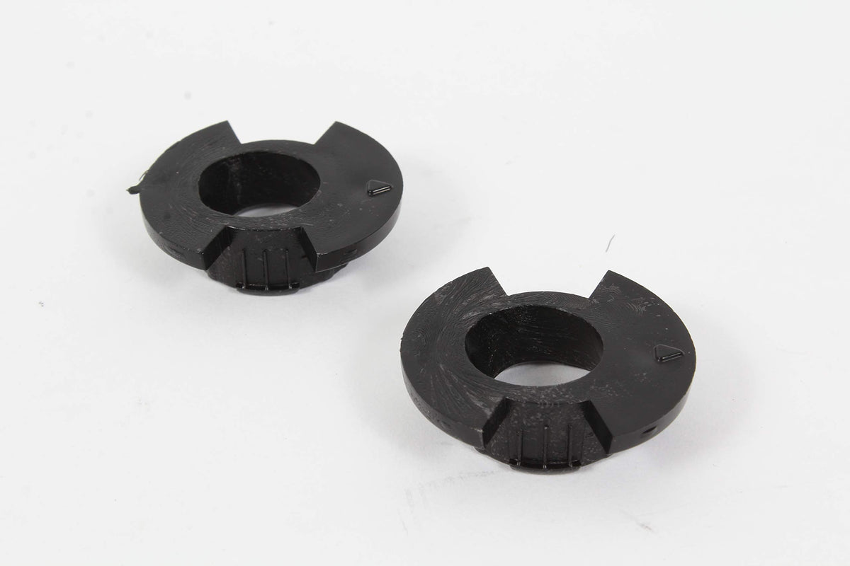 Husqvarna steering bushing close-up shows genuine OEM quality