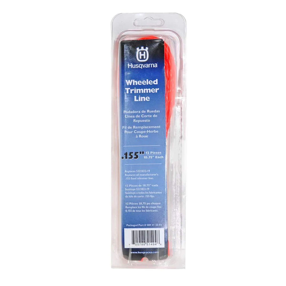 Husqvarna wheeled trimmer line for HU625HWT with 580412601, designed for precise edging