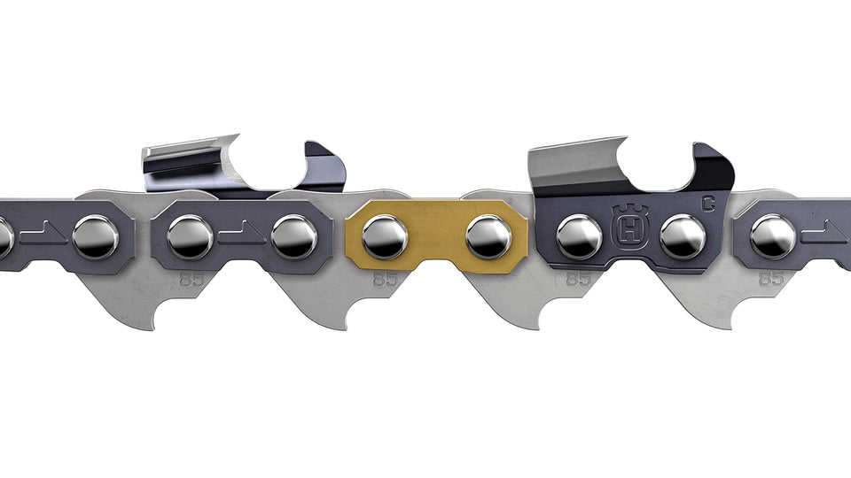 Husqvarna X-Cut C83 24-inch chain ready for clean, precise cuts