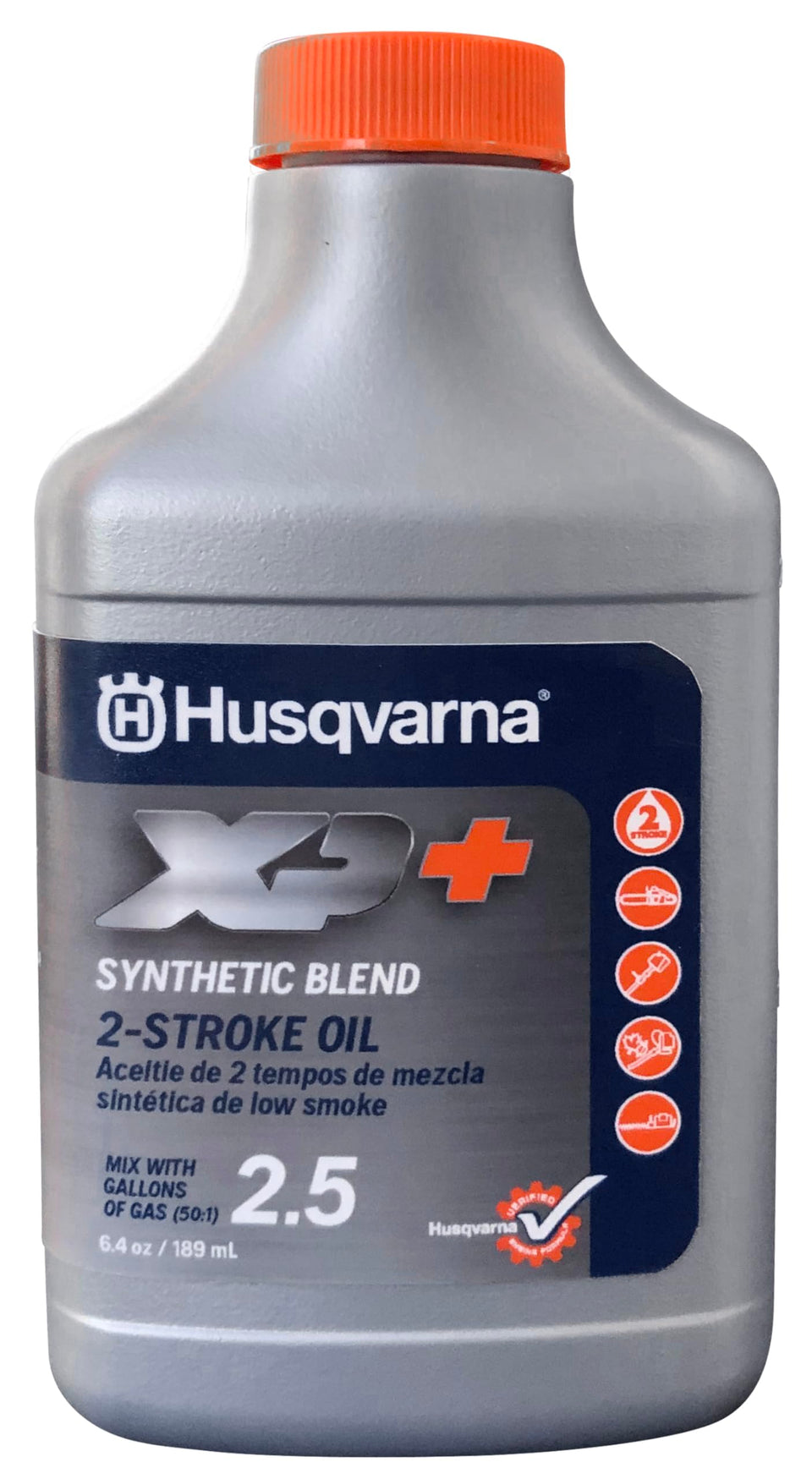Husqvarna XP+ 2-Stroke Oil bottle for smooth engine lubrication