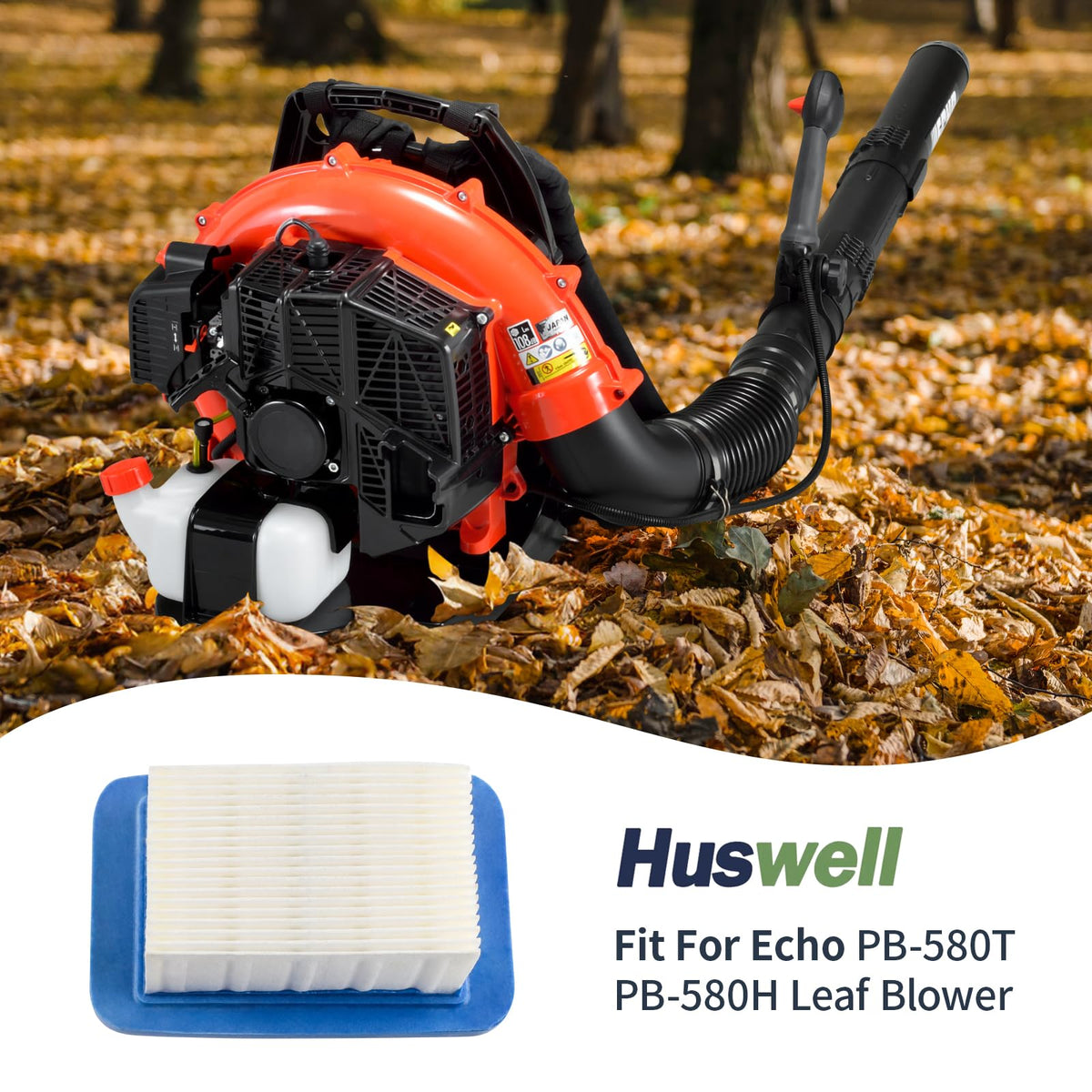 HUSWELL PB-580T fuel line kit image highlighting fuel delivery components.