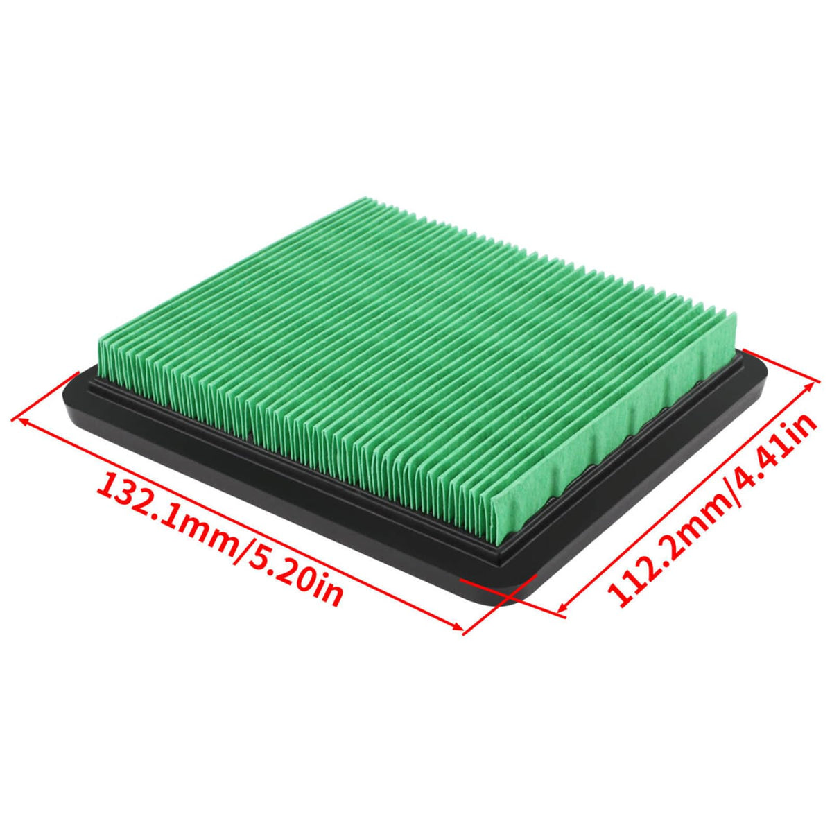HUSWELL air filter for Honda GCV170/GCV200 engines supports efficient breathing.