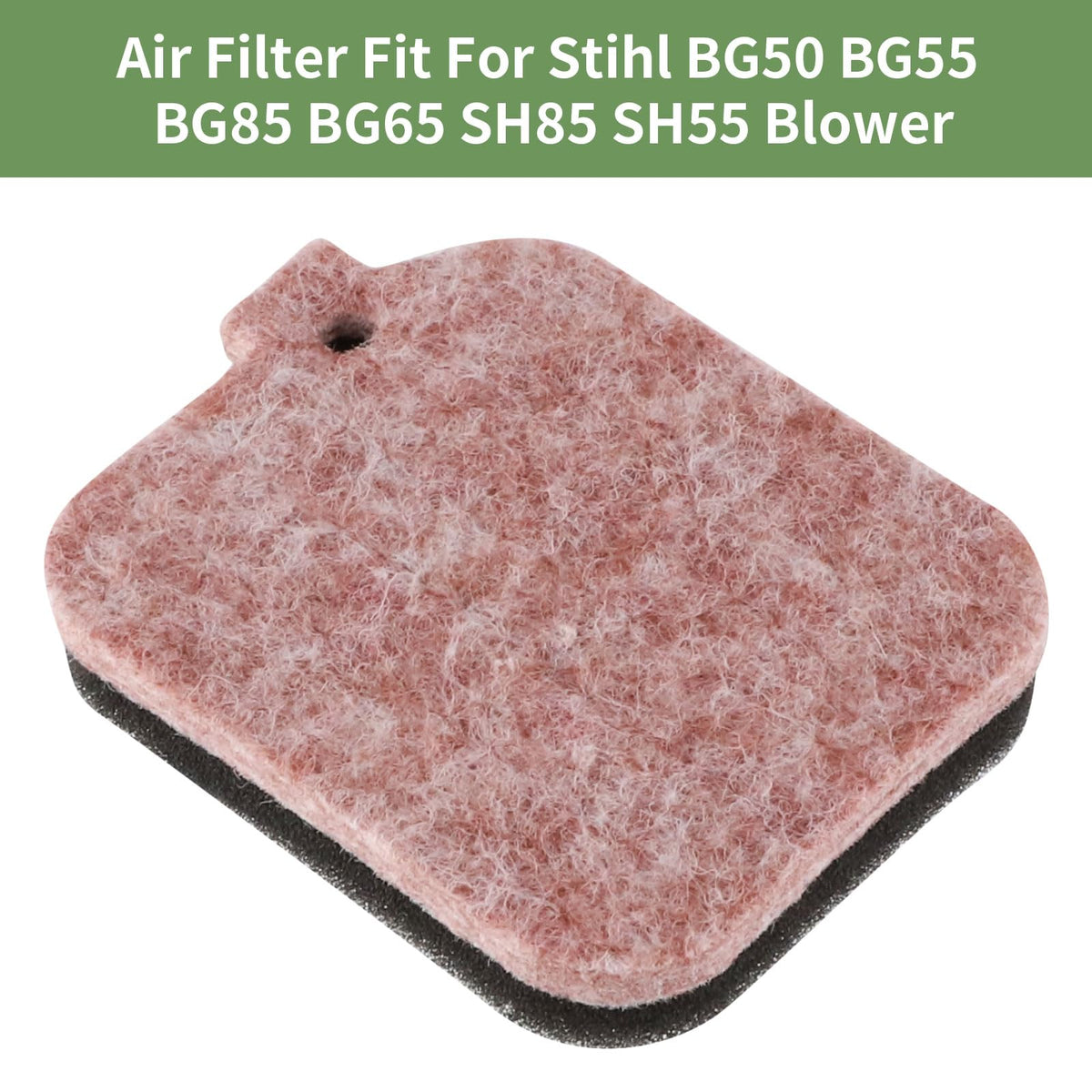 HUSWELL air filter kit contents for Stihl BG50 BG55 models