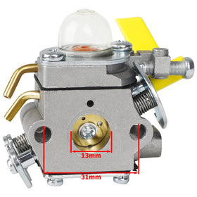 Close-up of HUSWELL carburetor kit components for precise installation and durability.