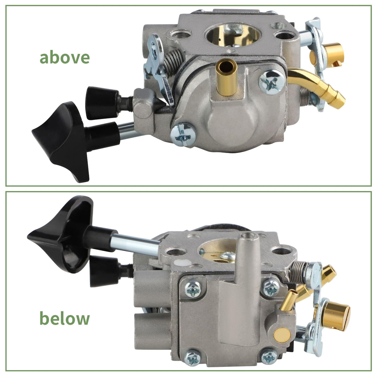 HUSWELL fuel filter pair protects the engine from contaminants.