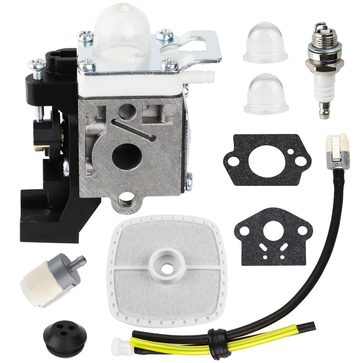 HUSWELL RB-K92A carburetor front view improves compatibility with Echo and Shindaiwa trimmers.