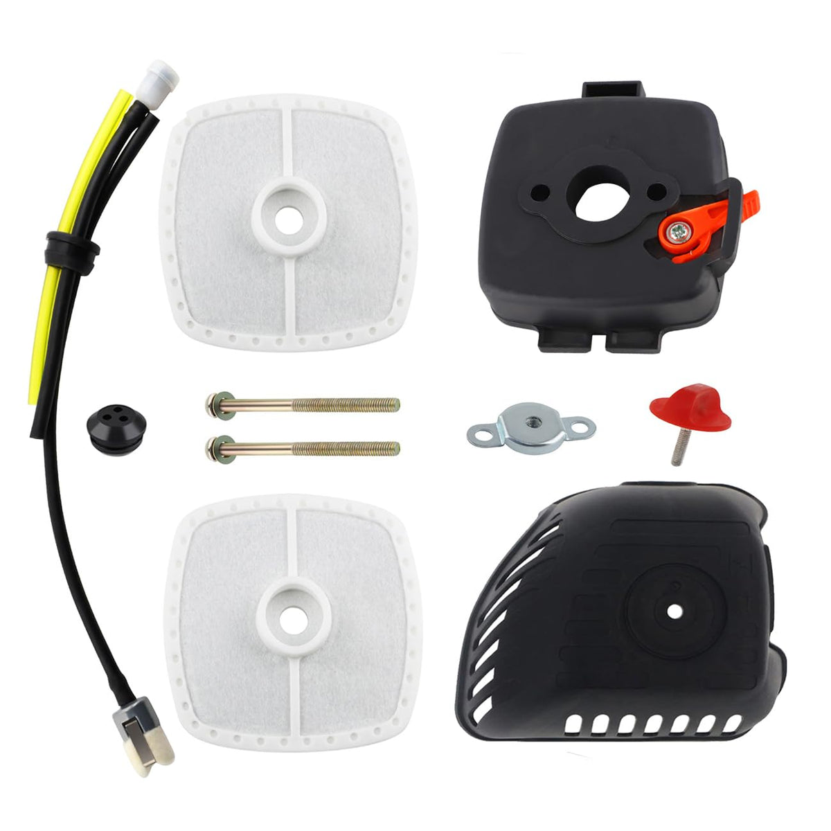 HUSWELL SRM 225 air filter for Echo GT-225, clean intake for better startup