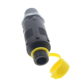 Hutdkte 1/4 turn oil drain with hose for quick maintenance