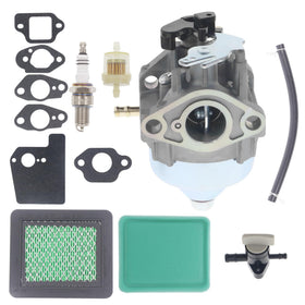 Hutdkte GCV170 carburetor kit package with insulator and filters for Honda engines.