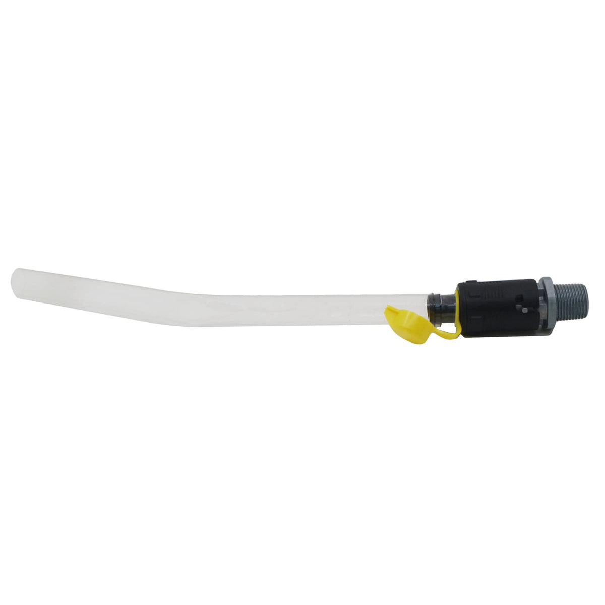 Hutdkte lawnmower oil drain valve package view highlighting versatility