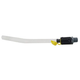 Hutdkte lawnmower oil drain valve package view highlighting versatility