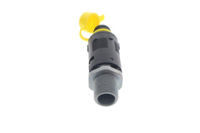 Hutdkte valve with cap included for clean, mess-free oil changes