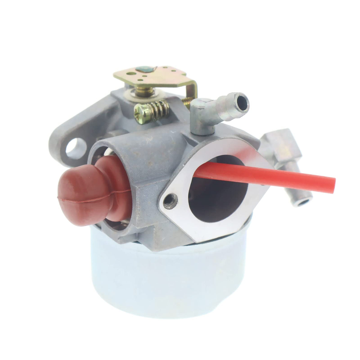 Hutdkte Tecumseh LEV replacement carburetor includes gaskets and fittings.