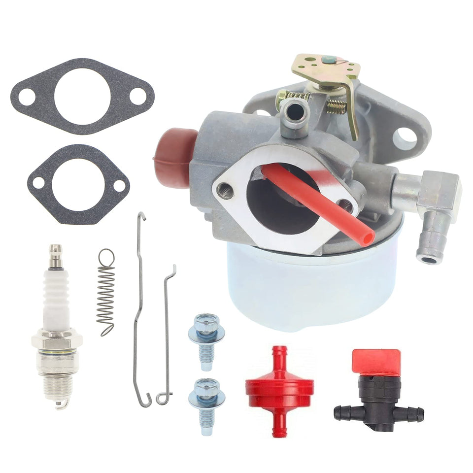 Hutdkte Tecumseh LEV carburetor assembly for engines improves starting reliability.