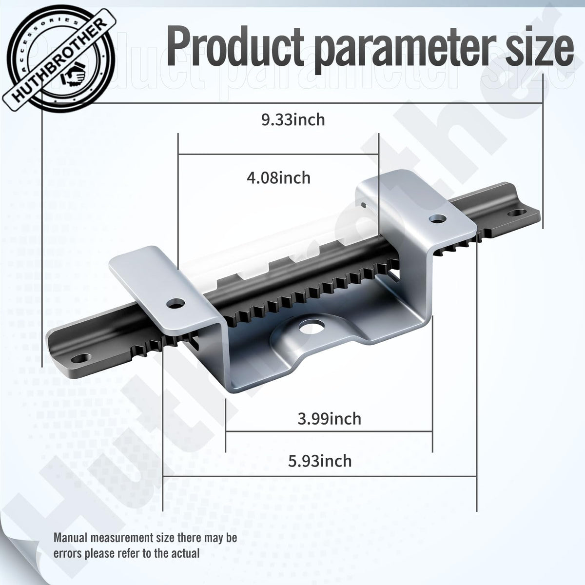 Huthbrother 5/16-18 nut pack included for secure mounting.