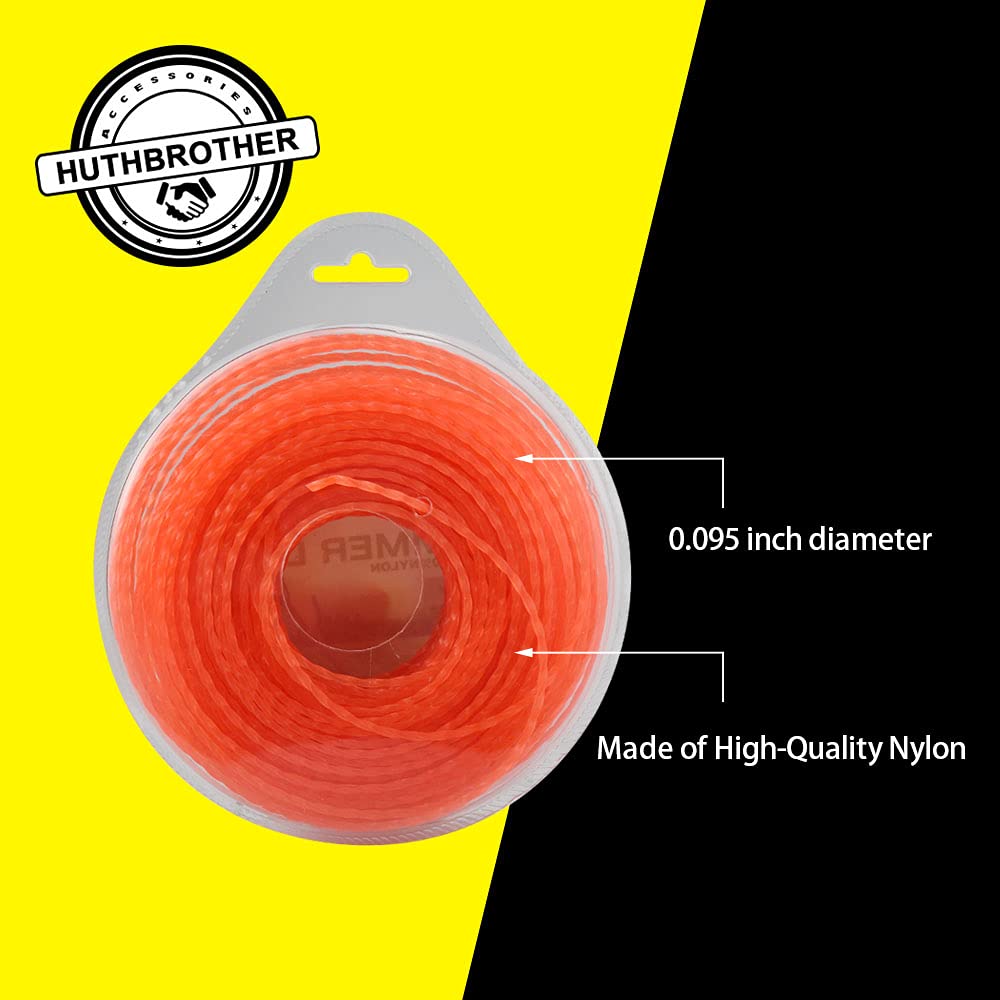 Huthbrother durable nylon polyamide line designed for long life and lower vibration.