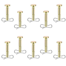 Huthbrother shear-pin-assembly close-up, durable steel pins for snowblower reliability