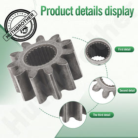 Huthbrother steering shaft bushing 11-tooth fits compatible riders for smoother turns.