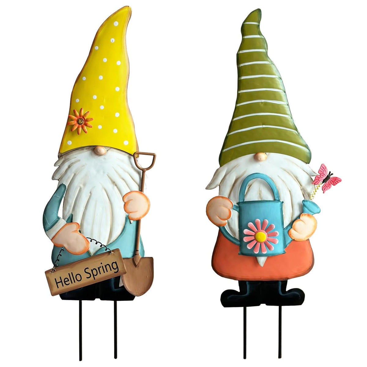 HUTHDAK decorative stakes suit front yards and porches as gifts