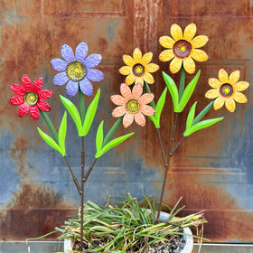 HUTHDAK spring garden decor creates visual interest along walkways.