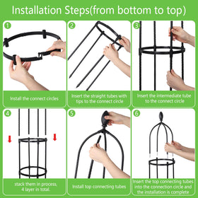 Includes plant ties and a trowel for staking and care routines.