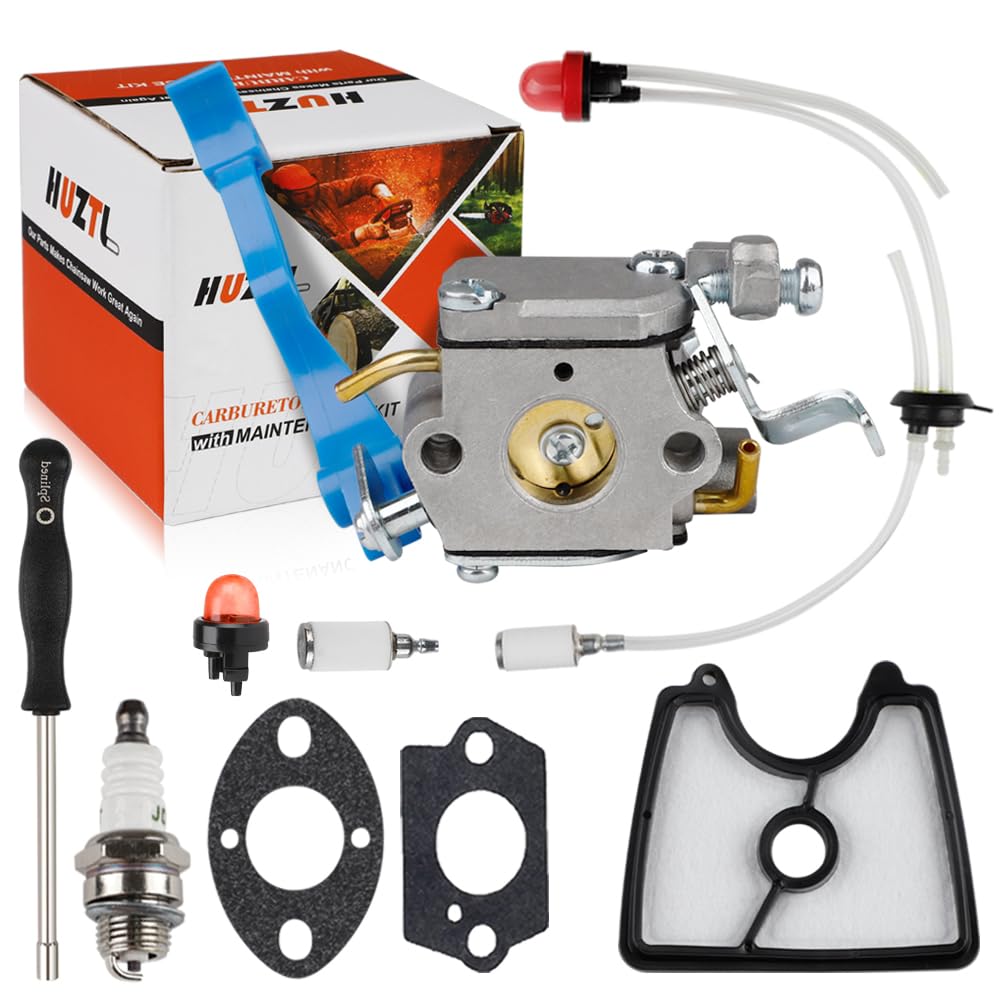 HUZTL 125BV carburetor kit package for Husqvarna fit and easy replacement.