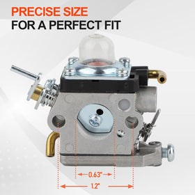 HUZTL carburetor adjustment tool enables precise tuning by user.