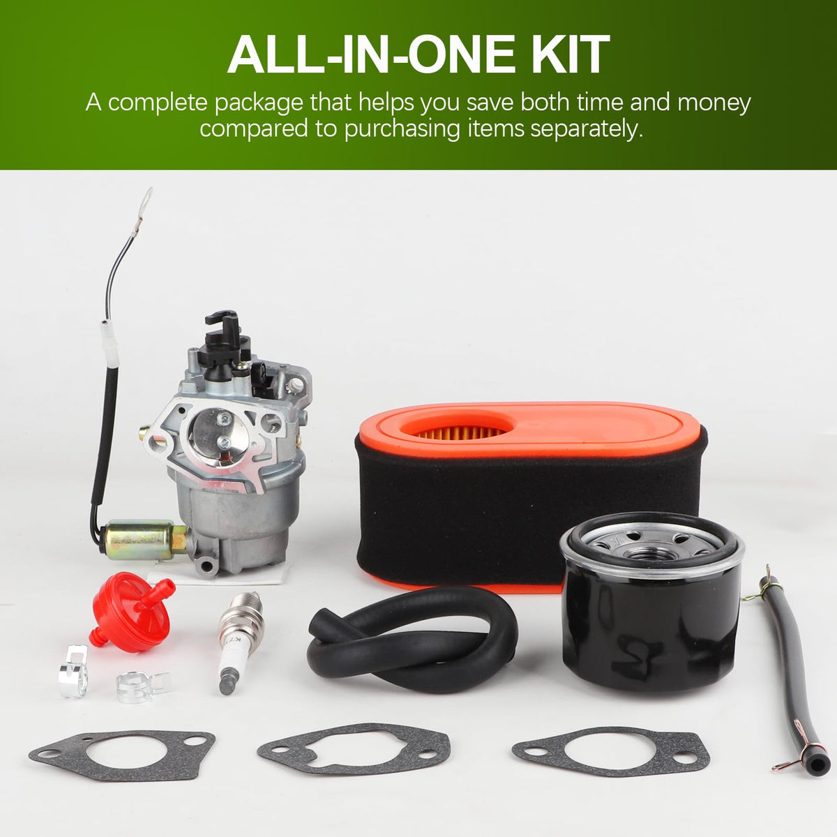 HUZTL carburetor compatibility guide demonstrates supported brands and engines.