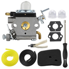 HUZTL carburetor kit for Husqvarna 122HD45 improves engine efficiency.