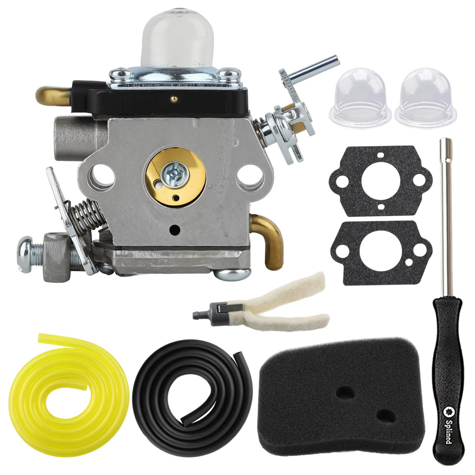 HUZTL carburetor kit for Husqvarna 122HD45 improves engine efficiency.