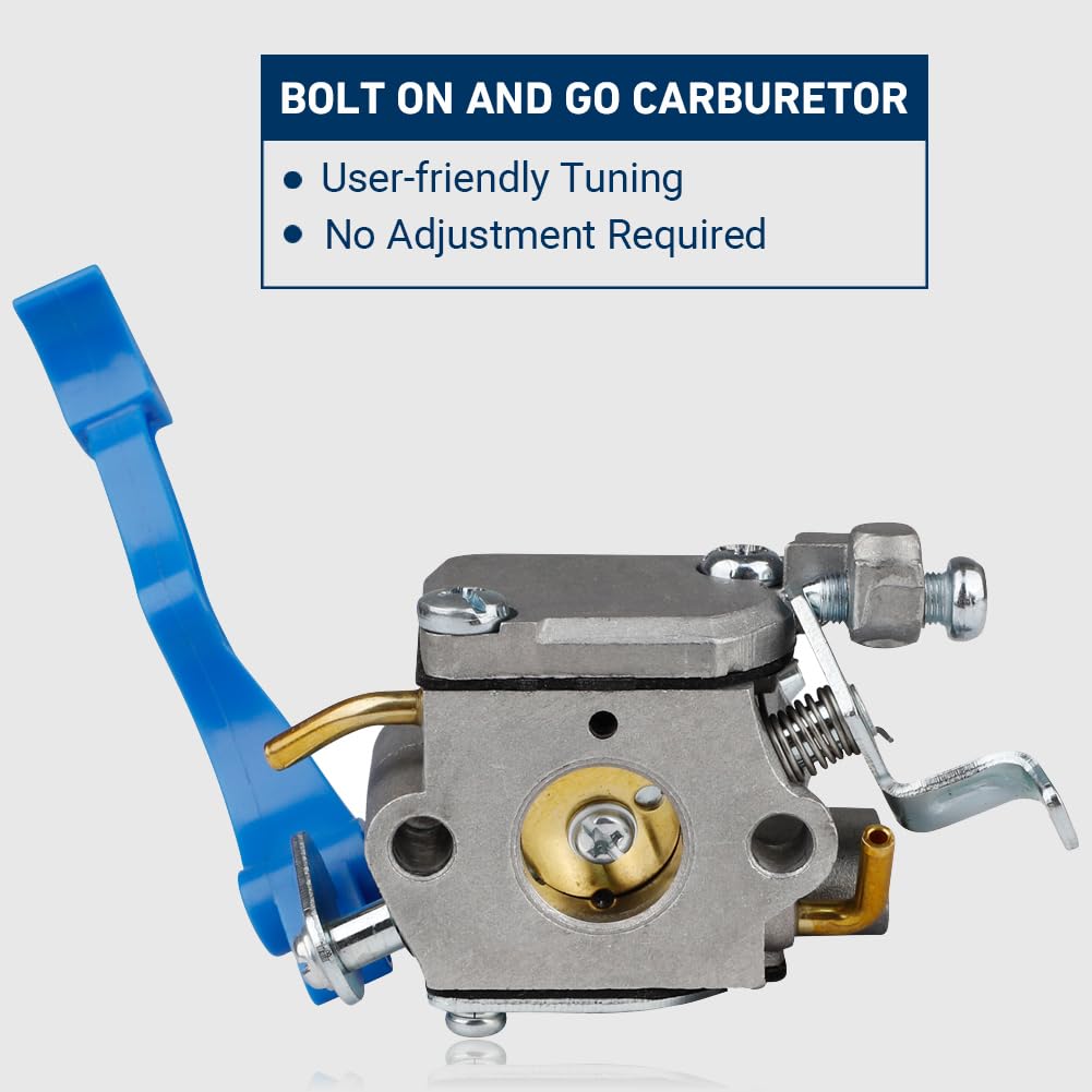 HUZTL 125BV carburetor kit compatibility guide with Husqvarna models.