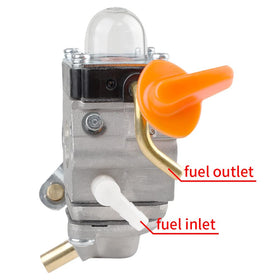 HUZTL four-stroke trimmer kit packaging with seals and hardware