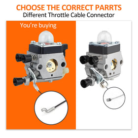 HUZTL FS38 throttle cable-end design supports Z-shaped cables for reliable operation.
