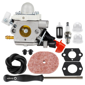 HUZTL FS56RC carburetor assembly for Stihl trimmers improves fuel delivery