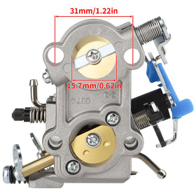 Durable fuel lines included for reliable fuel delivery to the carb