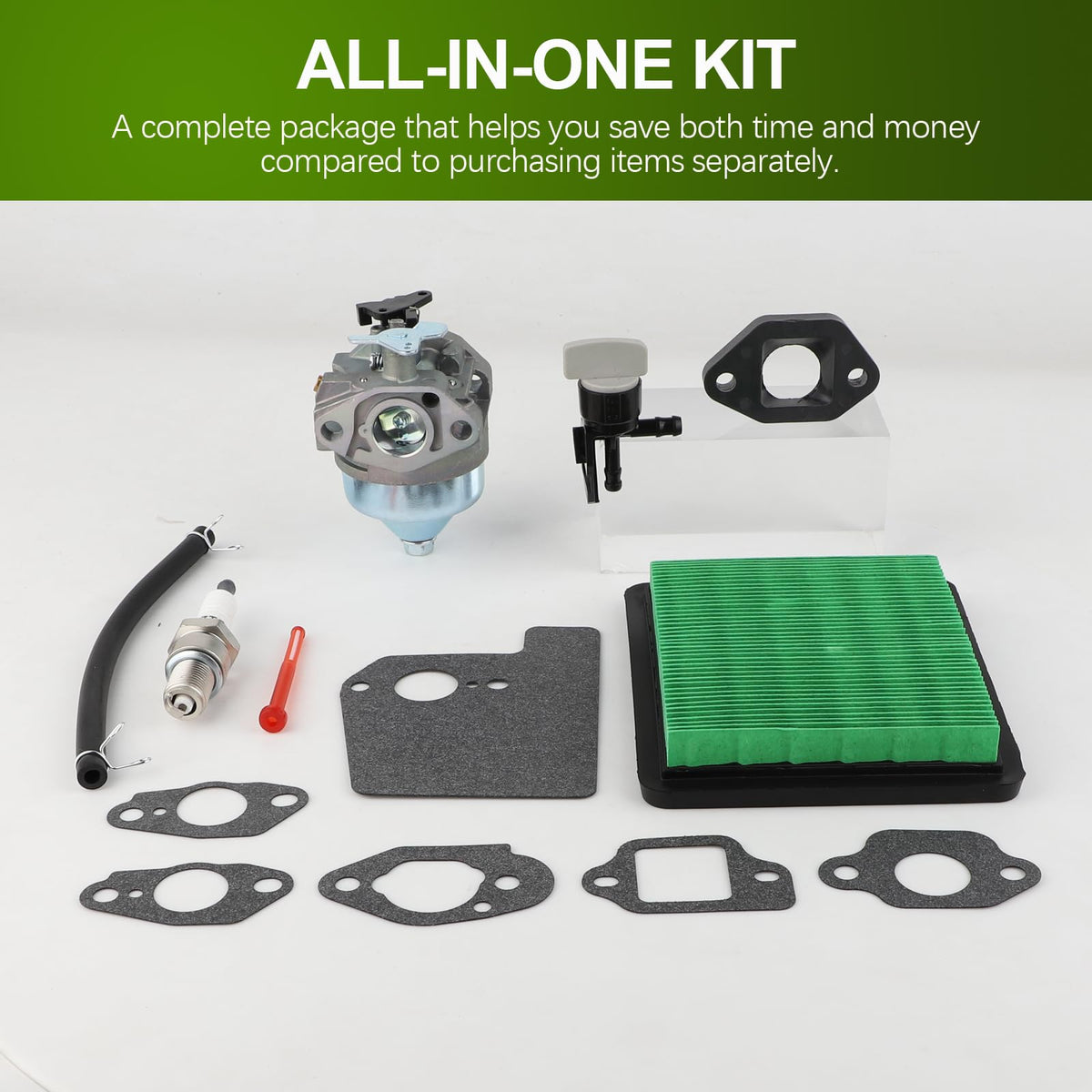 HUZTL GCV190 air cleaner protects intake and extends engine life