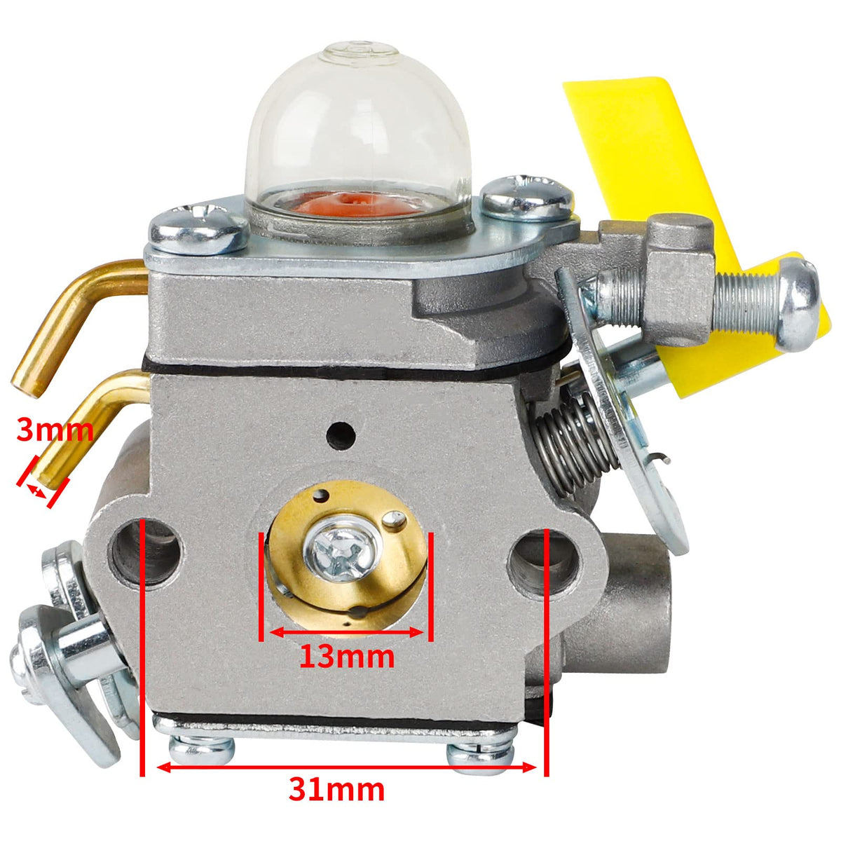 HUZTL packaged carburetor ready for fast outdoor tool replacement.