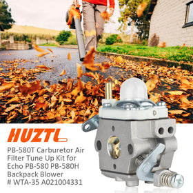 HUZTL PB-580t air filter kit close-up supports clean airflow and engine longevity.
