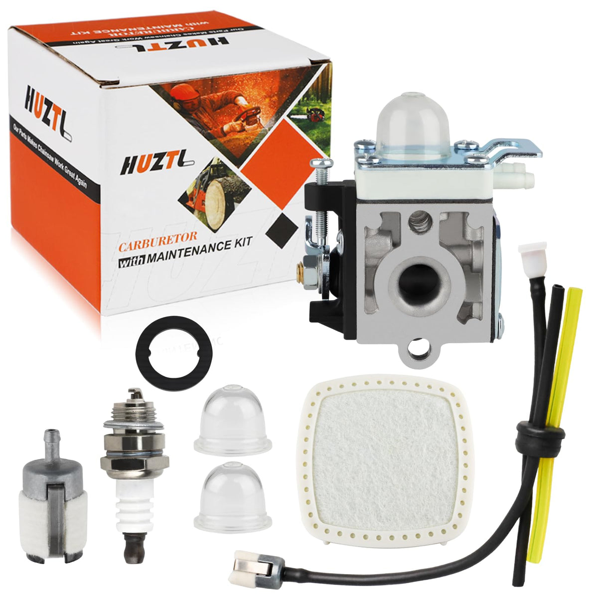 HUZTL PB-2520 carburetor tune-up kit for Echo PB2520; easy install, reliable performance