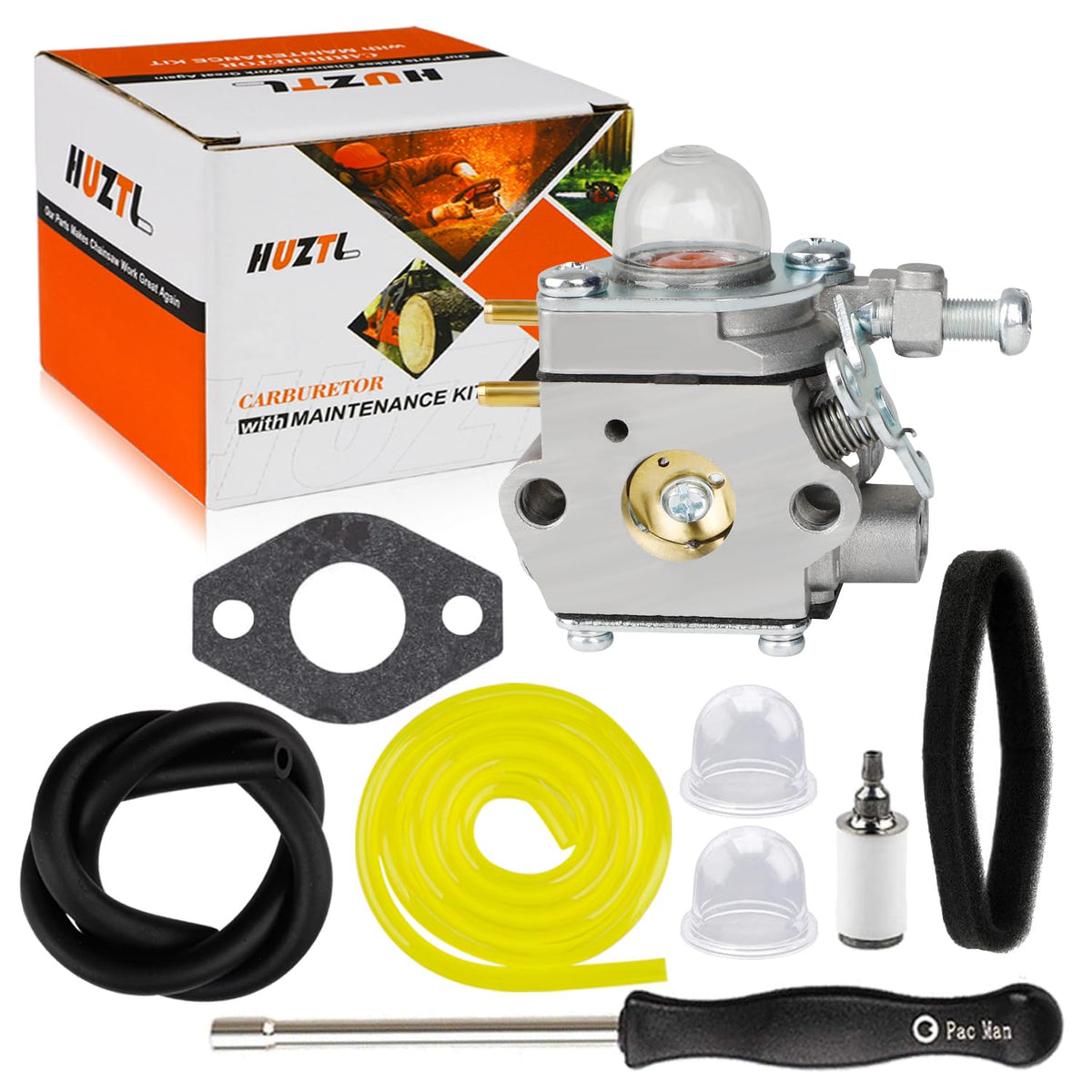 HUZTL WS210 carburetor close-up for Craftsman models with reliable starts.