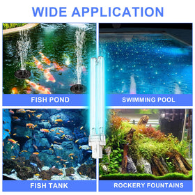 HWEIUA pond purification supports clearer water in outdoor ponds.