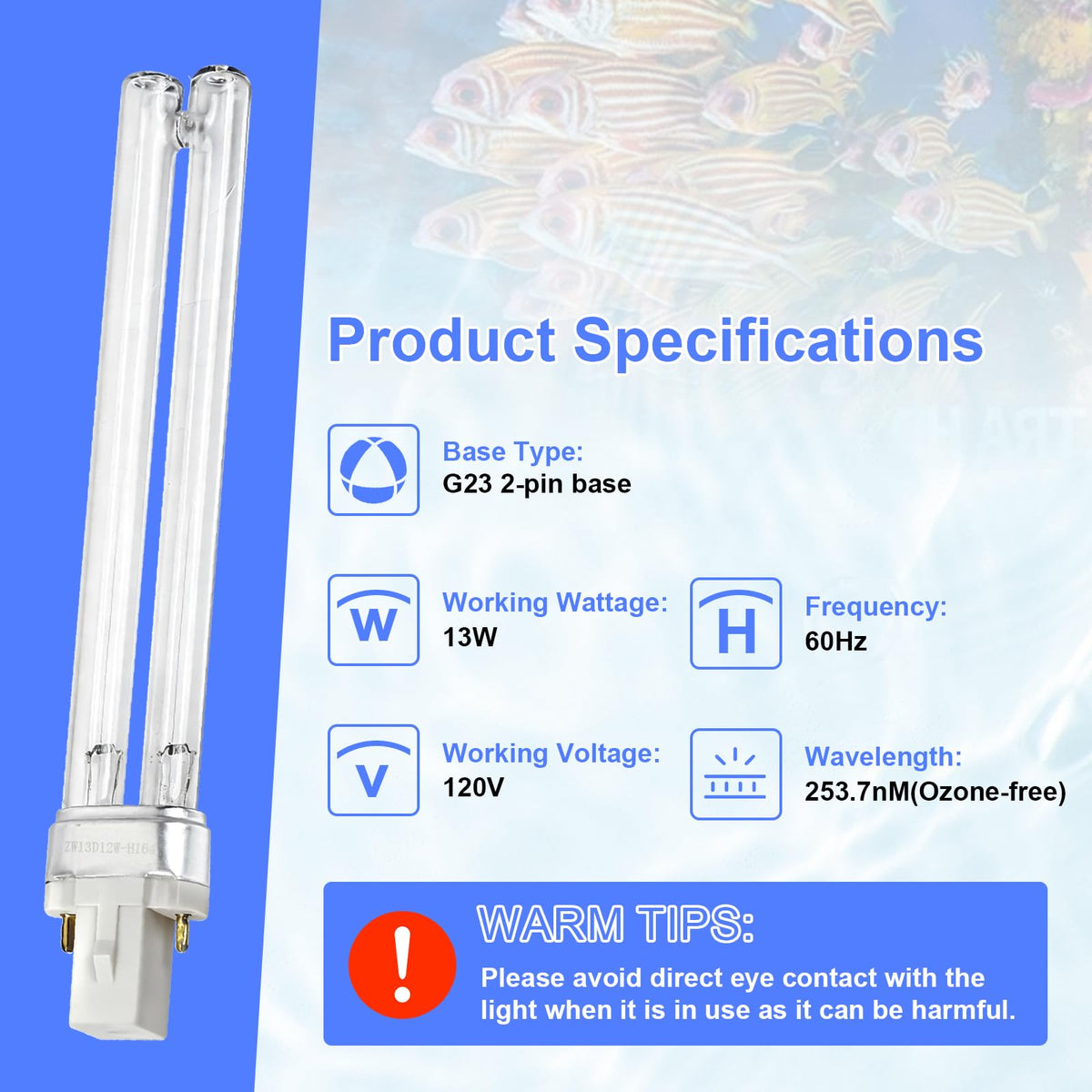 HWEIUA UV safety shield protects eyes and skin during handling.