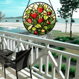 HWRHTR durable glass and metal fixtures ensure secure hanging