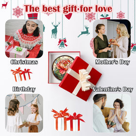 HWRHTR gift-ready suncatcher; artistic decor ideal for birthdays or Mother's Day.