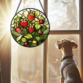 HWRHTR intricate pattern suncatcher adds artful window focal point