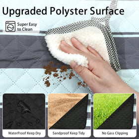 HX&OD bottom waterproof Oxford cloth protects from damp ground.